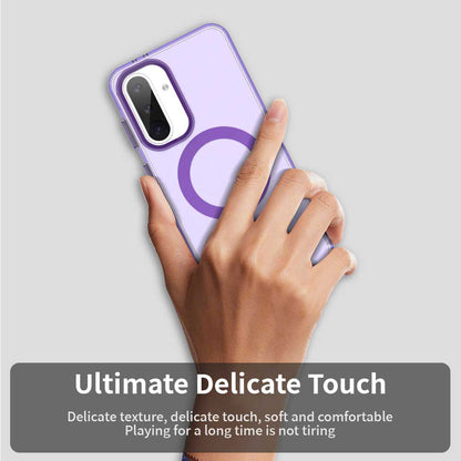 Husa MagSafe pentru Samsung Galaxy A56 A566, Techsuit, CandyCase, Mov