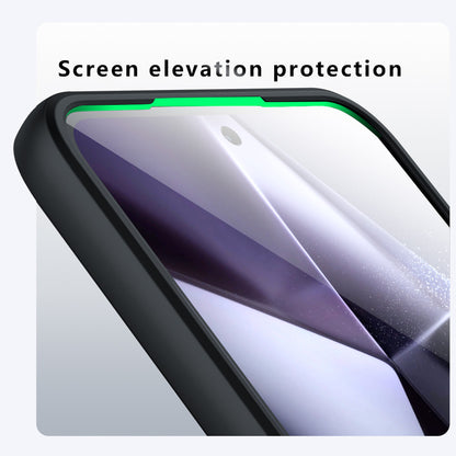Husa MagSafe pentru Samsung Galaxy A56 A566, Techsuit, PureFrost, Neagra Satinata