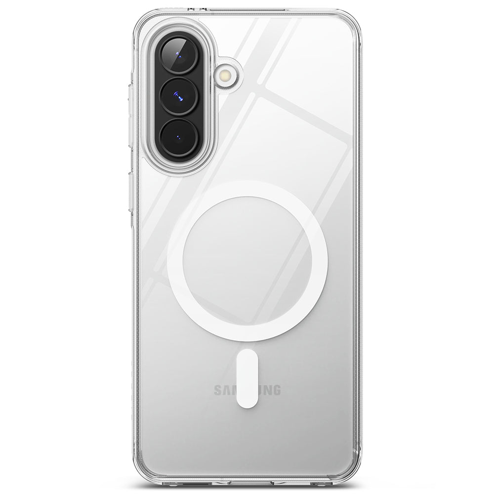 Husa MagSafe pentru Samsung Galaxy A57 5G, Ringke, Fusion, Transparenta