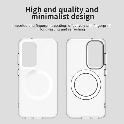 Husa MagSafe pentru Samsung Galaxy S23+ S916, Techsuit, CandyCase, Alba