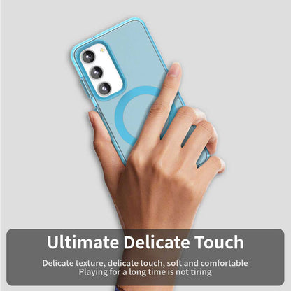 Husa MagSafe pentru Samsung Galaxy S23+ S916, Techsuit, CandyCase, Albastra