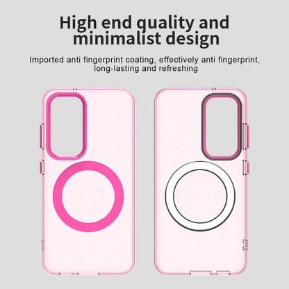 Husa MagSafe pentru Samsung Galaxy S23+ S916, Techsuit, CandyCase, Roz