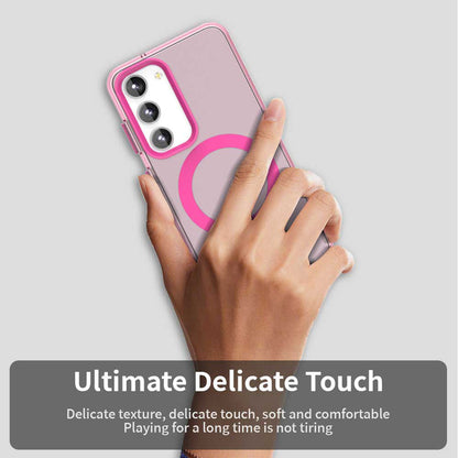 Husa MagSafe pentru Samsung Galaxy S23 S911, Techsuit, CandyCase, Roz