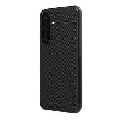 Husa MagSafe pentru Samsung Galaxy S24 FE S721, Nillkin, Super Shield Pro, Neagra Satinata