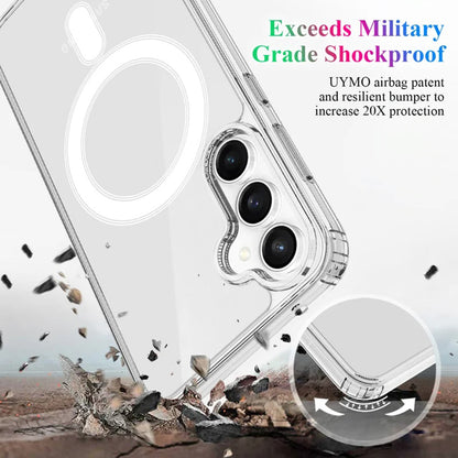 Husa MagSafe pentru Samsung Galaxy S24+ S926, Techsuit, Pro, Transparenta