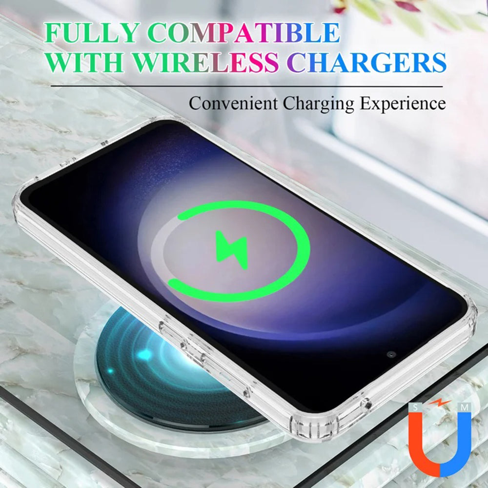 Husa MagSafe pentru Samsung Galaxy S24+ S926, Techsuit, Pro, Transparenta