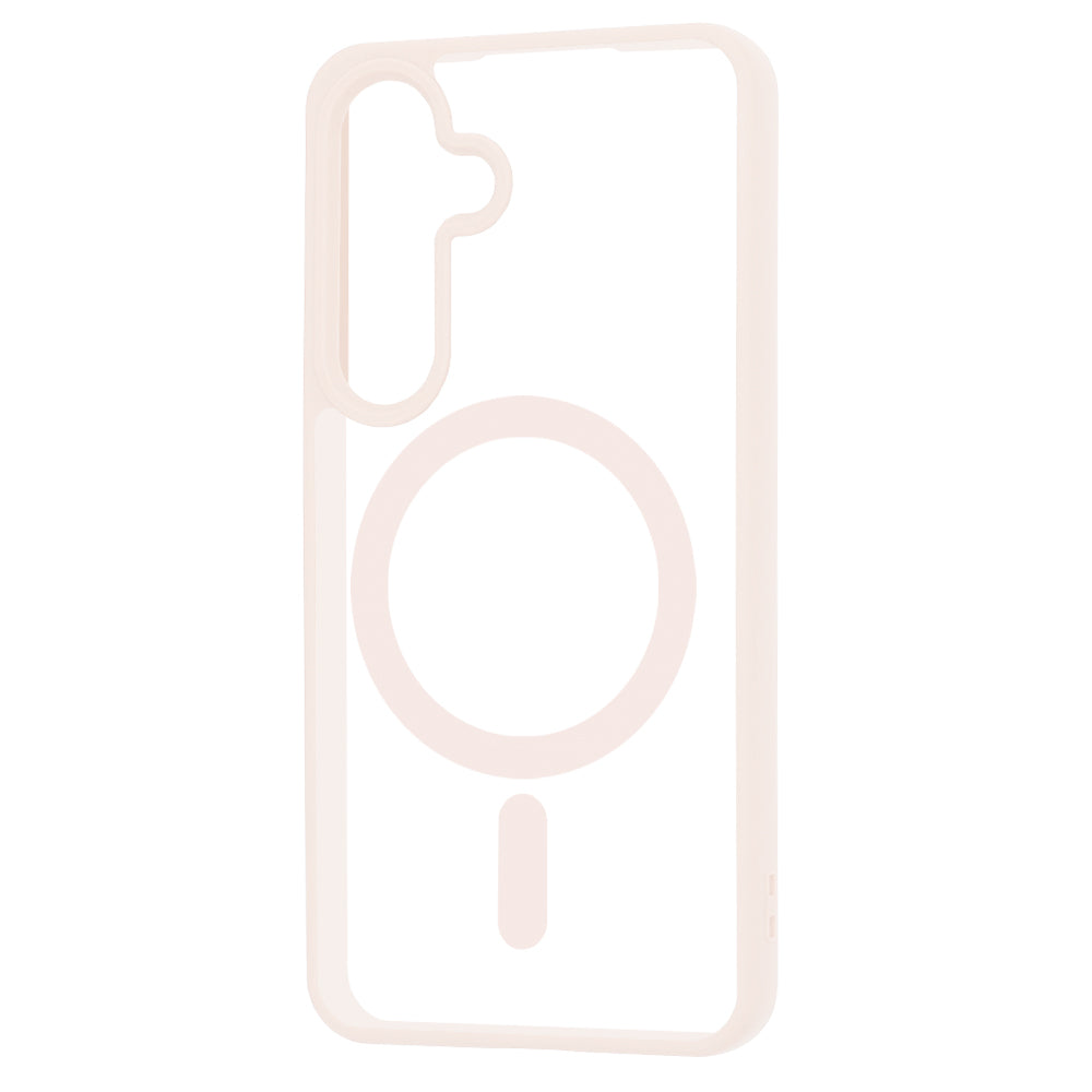 Husa MagSafe pentru Samsung Galaxy S24 S921, Techsuit, Pro, Roz