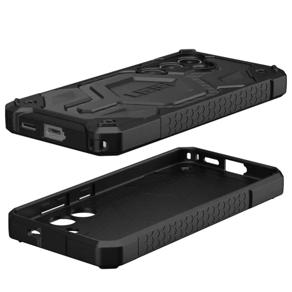 Husa MagSafe pentru Samsung Galaxy S24 S921, Urban Armor Gear, Monarch Pro Carbon, Neagra