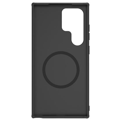 Husa MagSafe pentru Samsung Galaxy S24 Ultra S928, Nillkin, Super Frosted Shield Pro, Neagra