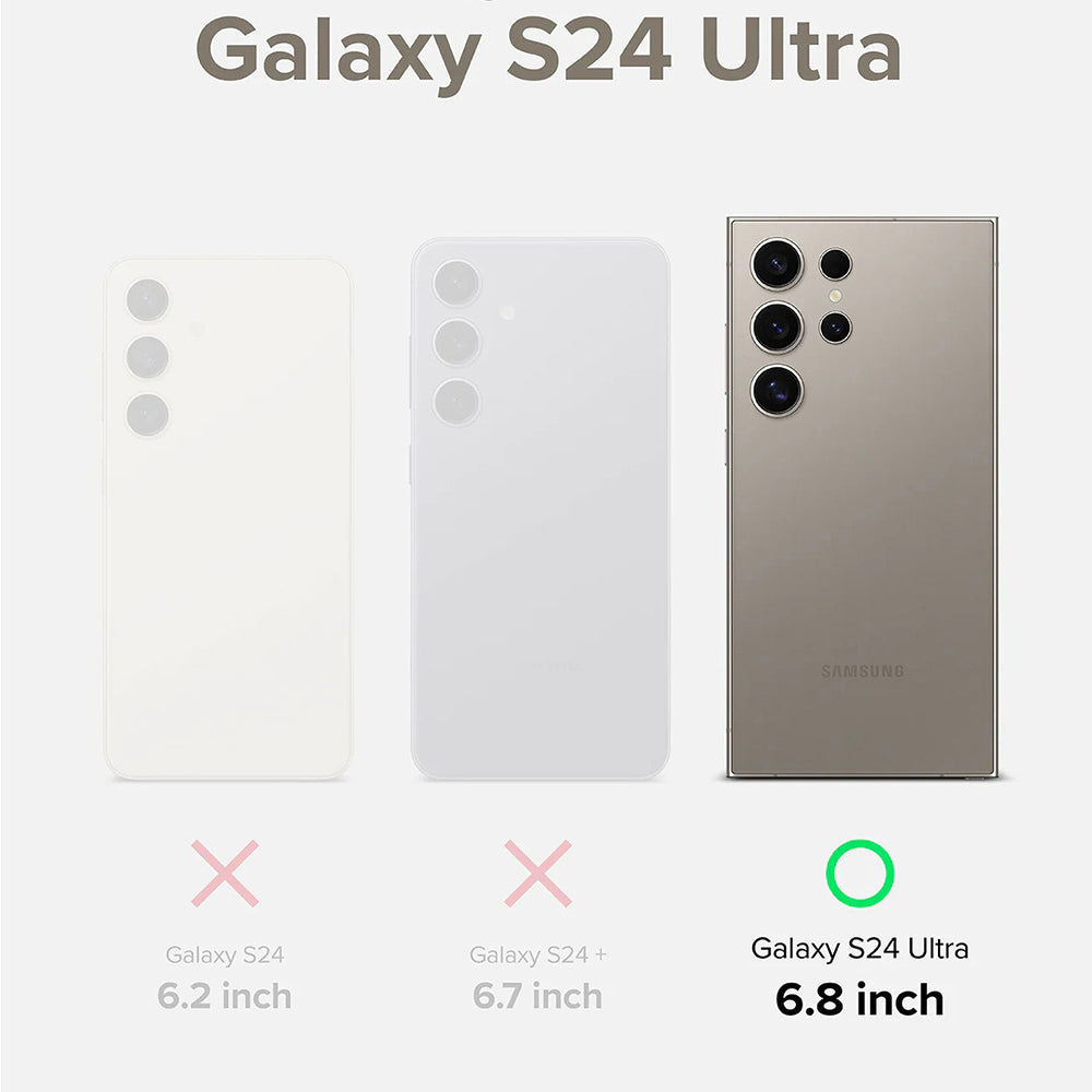Husa MagSafe pentru Samsung Galaxy S24 Ultra S928, Ringke, Alles, Neagra