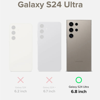 Husa MagSafe pentru Samsung Galaxy S24 Ultra S928, Ringke, Alles, Neagra