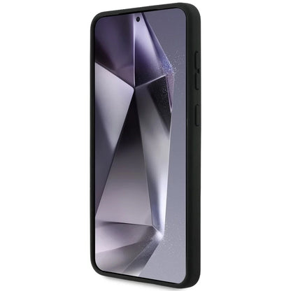 Husa MagSafe pentru Samsung Galaxy S25 Edge S937, Karl Lagerfeld, Silicone Double Heads, Neagra