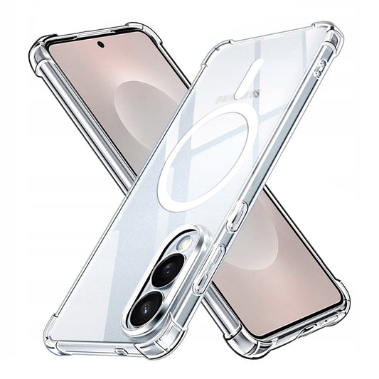 Husa MagSafe pentru Samsung Galaxy S25 Edge S937, Techsuit, Shockproof, Transparenta