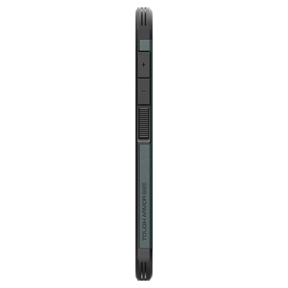 Husa MagSafe pentru Samsung Galaxy S25+ S936, Spigen, Tough Armor, Verde ACS08989