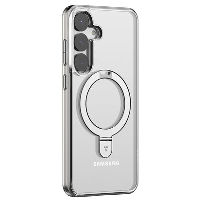 Husa MagSafe pentru Samsung Galaxy S25+ S936, Torras, Ostand, Transparenta