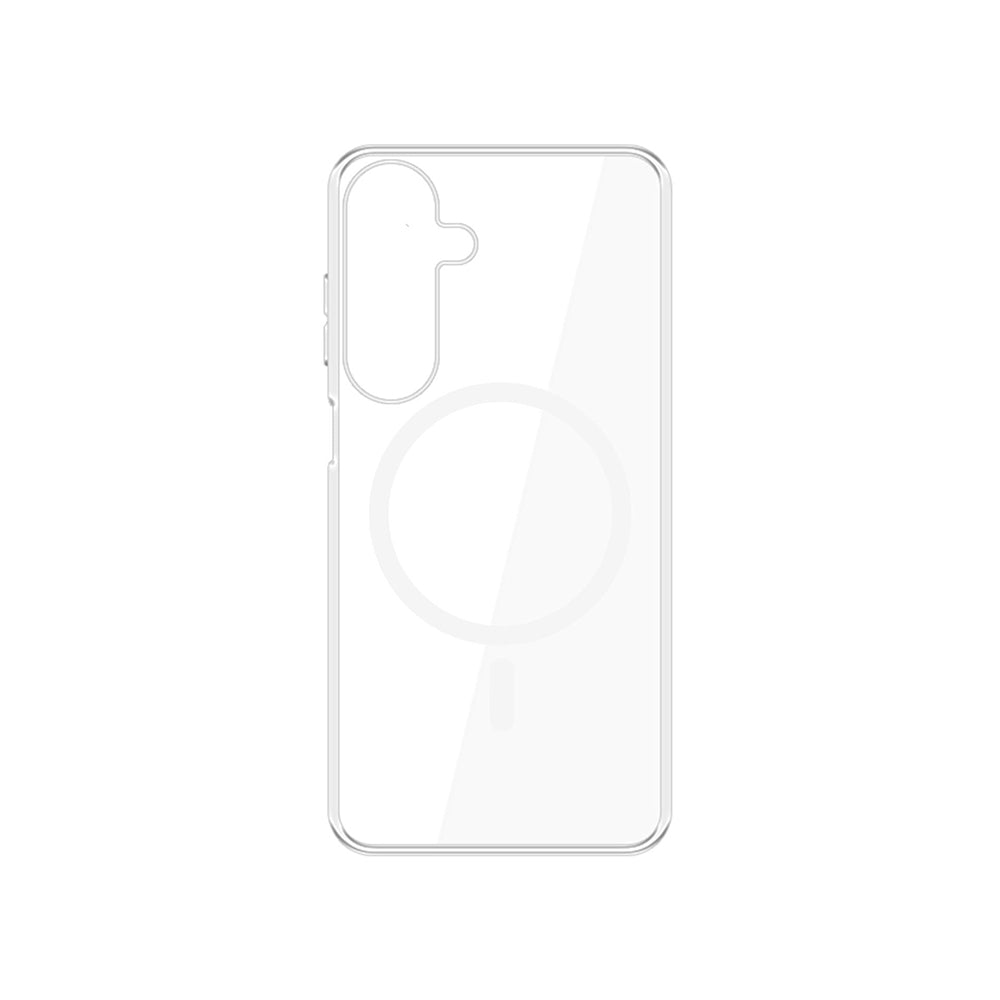 Husa MagSafe pentru Samsung Galaxy S25 S931, 3MK, Clear MagCase, Transparenta