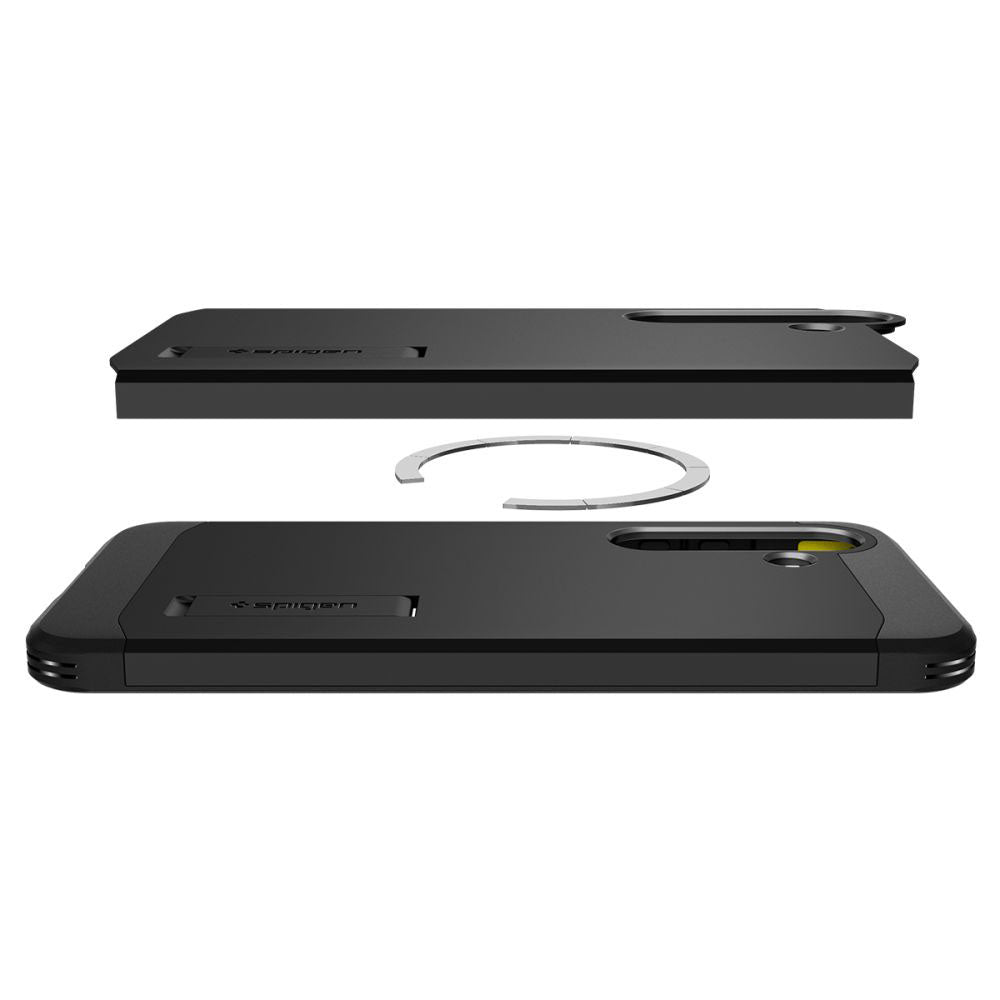 Husa MagSafe pentru Samsung Galaxy S25 S931, Spigen, Tough Armor, Neagra ACS09008