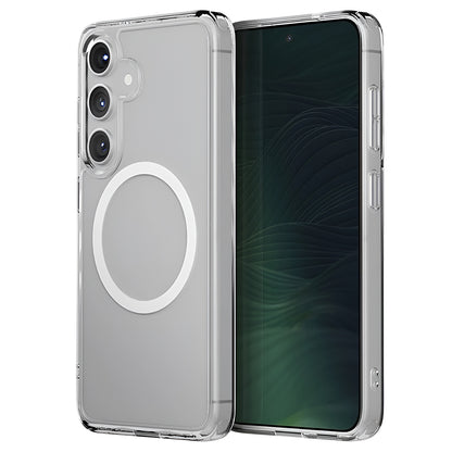 Husa MagSafe pentru Samsung Galaxy S25 S931, UNIQ, LifePro Xtreme MagClick, Transparenta