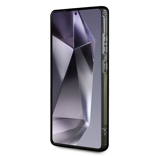 Husa MagSafe pentru Samsung Galaxy S25 Ultra S938, Karl Lagerfeld, IML Monogram Karl & Choupette's Heads, Neagra