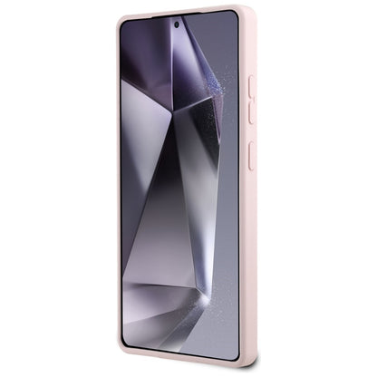 Husa MagSafe pentru Samsung Galaxy S25 Ultra S938, Karl Lagerfeld, Silicone Double Heads, Roz