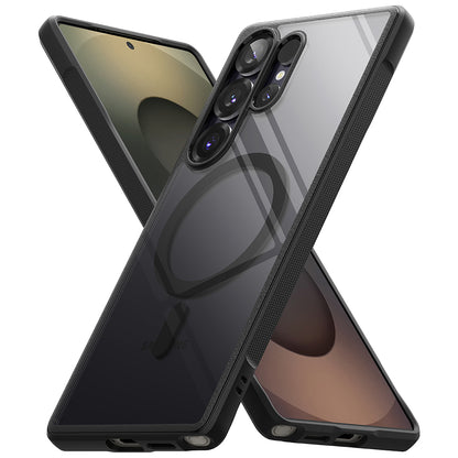 Husa MagSafe pentru Samsung Galaxy S25 Ultra S938, Ringke, Fusion Bold, Neagra