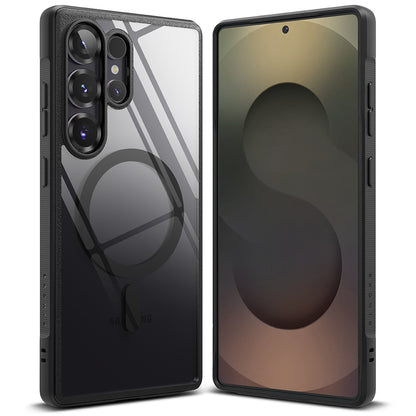 Husa MagSafe pentru Samsung Galaxy S25 Ultra S938, Ringke, Fusion Bold, Neagra