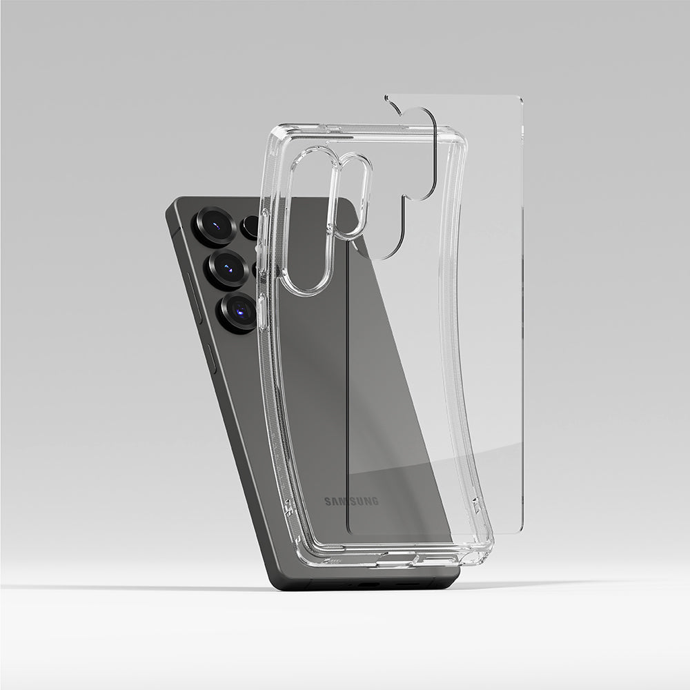 Husa MagSafe pentru Samsung Galaxy S25 Ultra S938, Ringke, Fusion, Transparenta