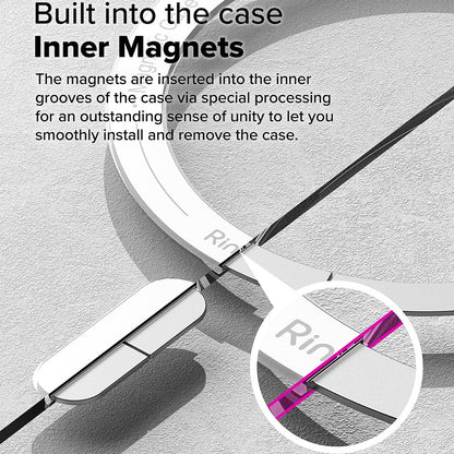 Husa MagSafe pentru Samsung Galaxy S25 Ultra S938, Ringke, Fusion, Transparenta Mata