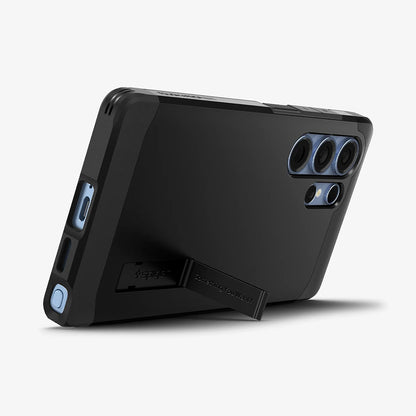 Husa MagSafe pentru Samsung Galaxy S25 Ultra S938, Spigen, Tough Armor, Neagra ACS08964