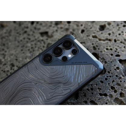Husa MagSafe pentru Samsung Galaxy S25 Ultra S938, Urban Armor Gear, Metropolis LT Topography, Neagra