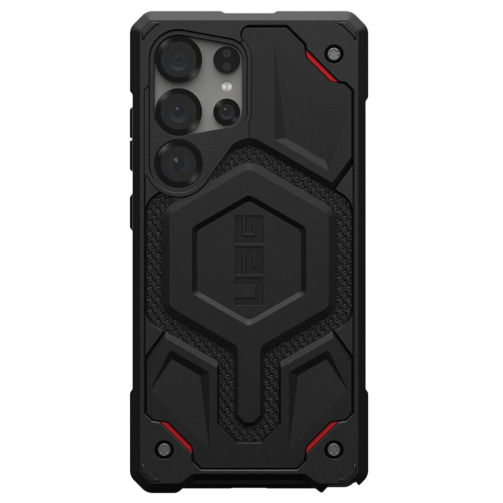 Husa MagSafe pentru Samsung Galaxy S25 Ultra S938, Urban Armor Gear, Monarch Pro Kevlar, Neagra