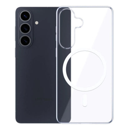 Husa MagSafe pentru Samsung Galaxy S26, 3MK, Clear MagCase, Transparenta