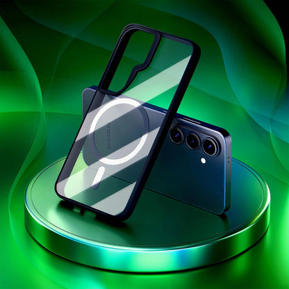 Husa MagSafe pentru Samsung Galaxy S26, 3MK, Satin Armor, Transparenta