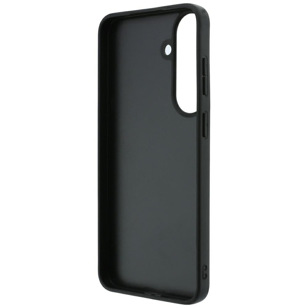 Husa MagSafe pentru Samsung Galaxy S26 FE S741, Guess, 4G Embossed Ring Classic Logo, Neagra