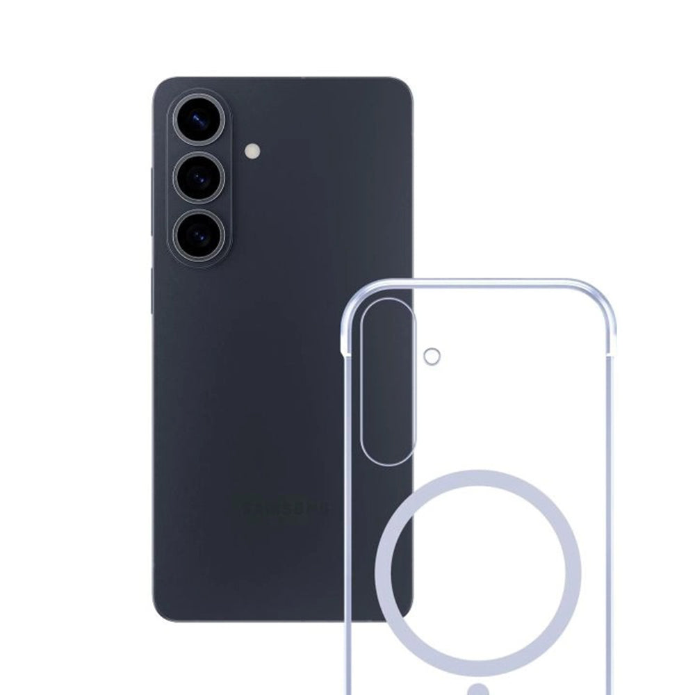 Husa MagSafe pentru Samsung Galaxy S26 Plus, 3MK, Just20g, Transparenta