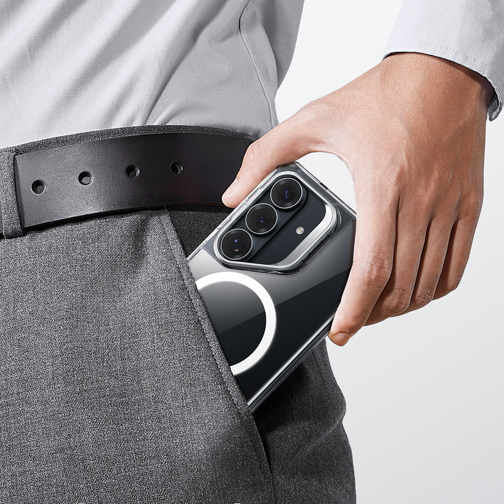 Husa MagSafe pentru Samsung Galaxy S26 Plus S947, ESR, Classic Hybrid Kickstand, Transparenta