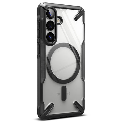 Husa MagSafe pentru Samsung Galaxy S26 Plus, Ringke, Fusion X, Neagra