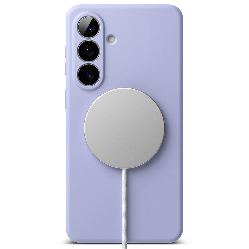 Husa MagSafe pentru Samsung Galaxy S26 Plus, Ringke, Silicone, Mov