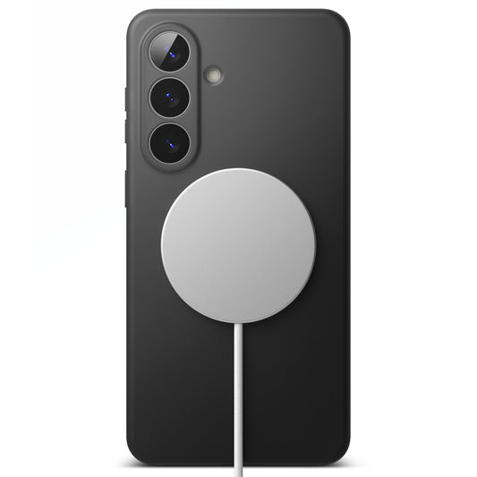 Husa MagSafe pentru Samsung Galaxy S26 Plus, Ringke, Silicone, Neagra