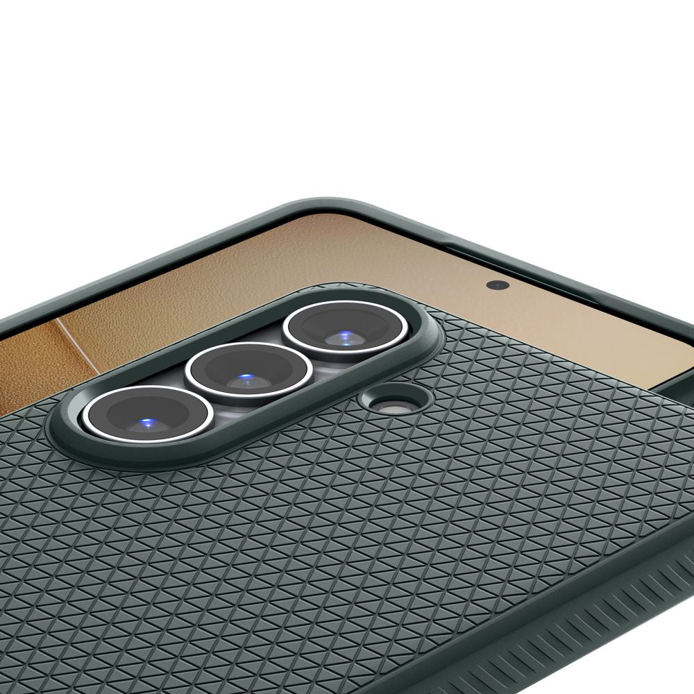 Husa MagSafe pentru Samsung Galaxy S26 Plus S947, Spigen, Liquid Air, Verde ACS10706