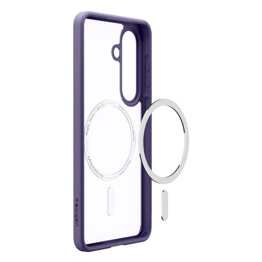 Husa MagSafe pentru Samsung Galaxy S26 Plus S947, Spigen, Ultra Hybrid, Mov Inchis ACS11214