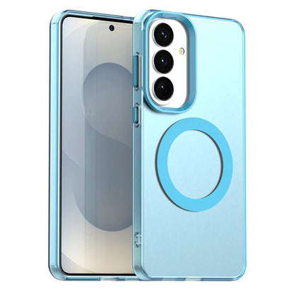 Husa MagSafe pentru Samsung Galaxy S26 Plus, Techsuit, CandyCase, Albastra