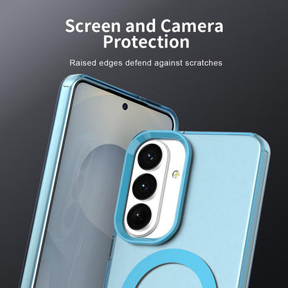 Husa MagSafe pentru Samsung Galaxy S26 Plus, Techsuit, CandyCase, Albastra