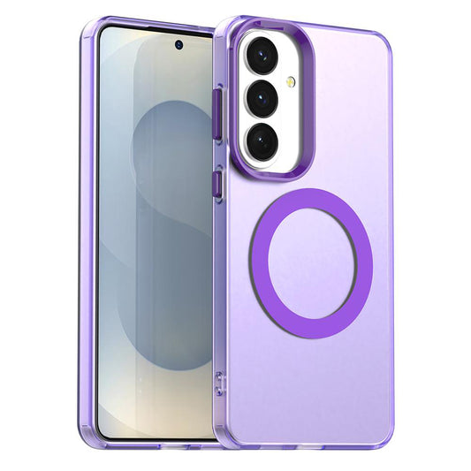 Husa MagSafe pentru Samsung Galaxy S26 Plus, Techsuit, CandyCase, Mov