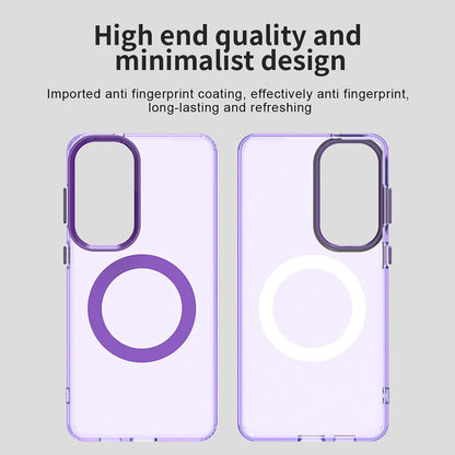 Husa MagSafe pentru Samsung Galaxy S26 Plus, Techsuit, CandyCase, Mov