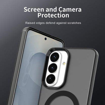 Husa MagSafe pentru Samsung Galaxy S26 Plus, Techsuit, CandyCase, Neagra