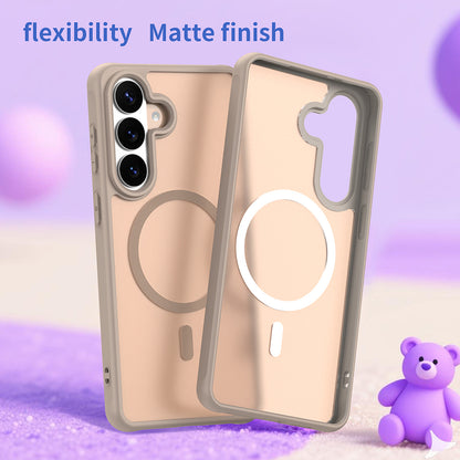 Husa MagSafe pentru Samsung Galaxy S26 Plus, Techsuit, HaloFrost II, Aurie