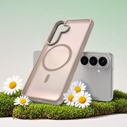 Husa MagSafe pentru Samsung Galaxy S26 Plus, Techsuit, HaloFrost II, Aurie