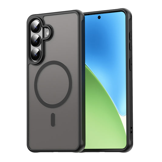 Husa MagSafe pentru Samsung Galaxy S26 Plus, Techsuit, HaloFrost II, Neagra