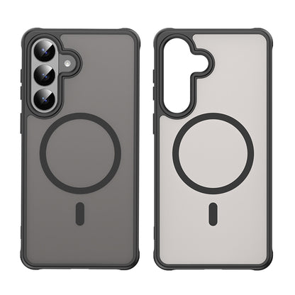 Husa MagSafe pentru Samsung Galaxy S26 Plus, Techsuit, HaloFrost II, Neagra